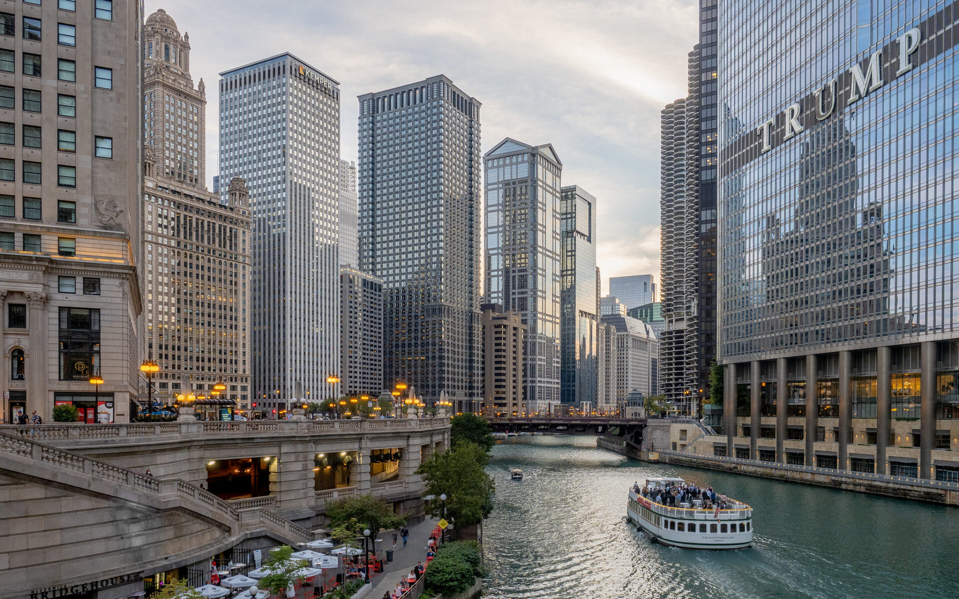 Exploring Optima Communities Chicago Riverwalk